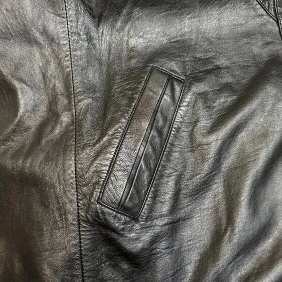 Vintage Women's Mink Fur Jacket Size M/L Elegant Dark Brown Mink Jacket - Picture 6 of 14